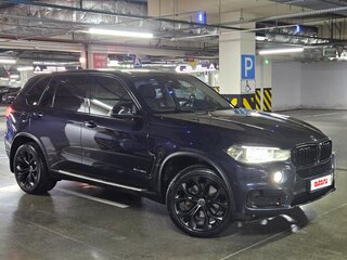 2014 BMW X5 40d III (F15), синий, 3050000 рублей, вид 4