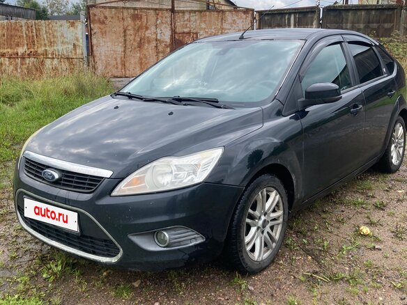 2008 Ford Focus II Рестайлинг, чёрный, 420000 рублей