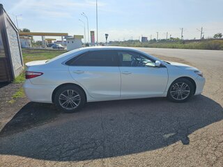 2016 Toyota Camry US Market VII (XV50) Рестайлинг, белый, 1300000 рублей, вид 4