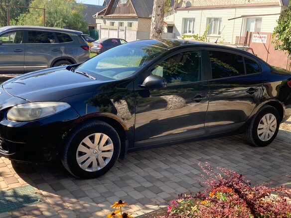 2012 Renault Fluence I, чёрный - вид 2