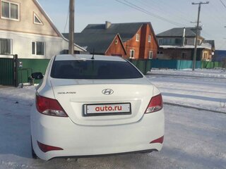 2016 Hyundai Solaris I Рестайлинг, белый, 1130000 рублей, вид 4