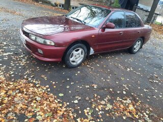 1993 Mitsubishi Galant VII, пурпурный, 380000 рублей, вид 3