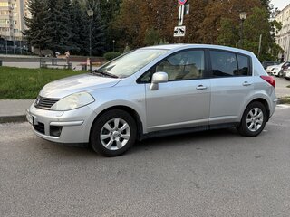 2008 Nissan Tiida I, серебристый, 595000 рублей, вид 4