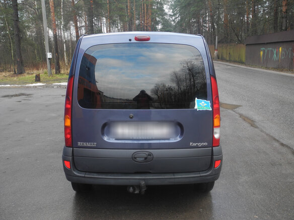 2003 Renault Kangoo I Рестайлинг, фиолетовый - вид 2