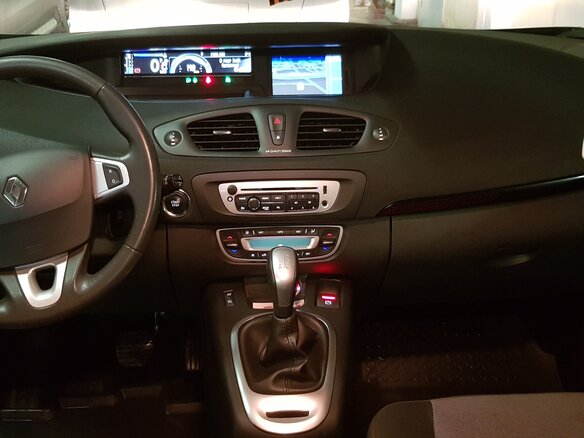 2012 Renault Scenic III Рестайлинг, чёрный - вид 7