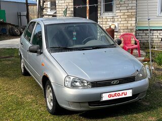 2008 Lada (ВАЗ) Kalina I, серебристый, 110000 рублей, вид 2