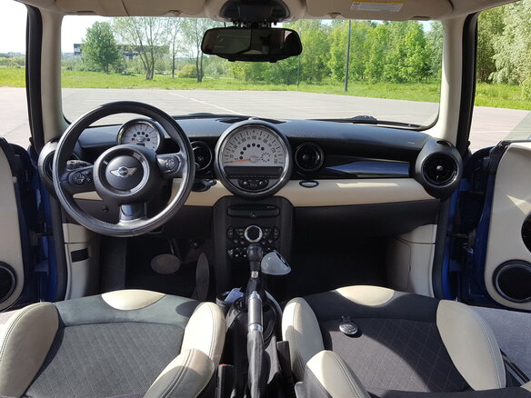 2012 Mini Hatch Cooper II (R56) Рестайлинг, синий - вид 7