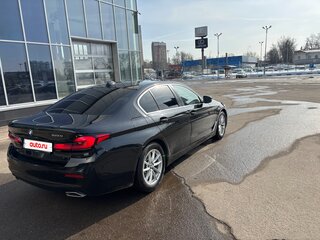 2021 BMW 5 серии 520i VII (G30/G31/G38) Рестайлинг, чёрный, 4250000 рублей, вид 5