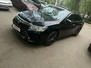 2015 Toyota Camry VII (XV50) Рестайлинг, серый, 1850000 рублей, вид 5