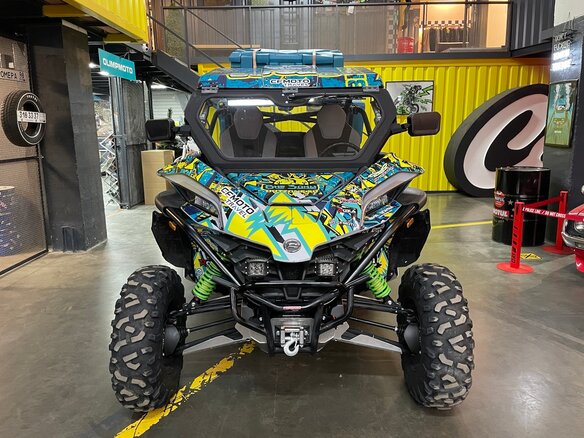 2021 CFMoto ZFORCE 1000, серый - вид 1