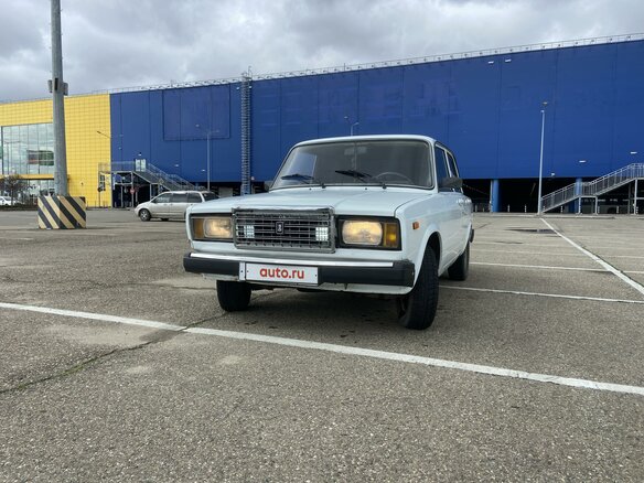 2008 Lada (ВАЗ) 2107, белый, 120000 рублей - вид 2