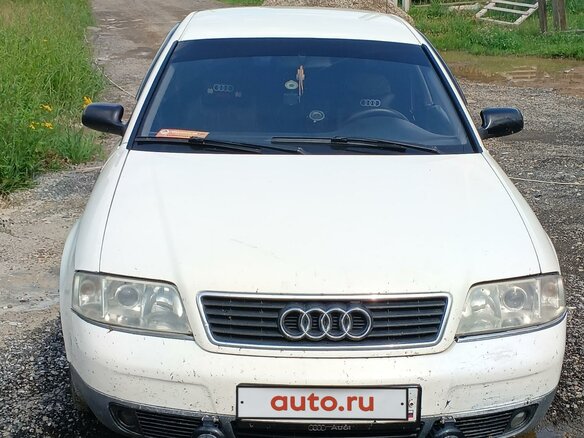 2000 Audi A6 II (C5), белый - вид 1