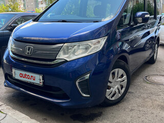 2017 Honda Stepwgn V, синий, 1900000 рублей, вид 1