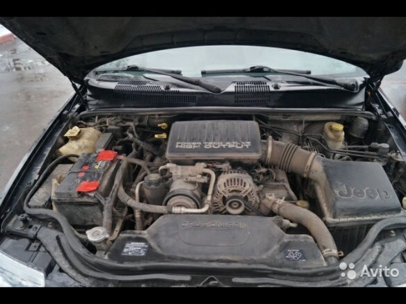 2004 Jeep Grand Cherokee II (WJ), чёрный - вид 11