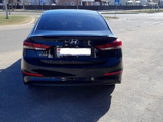2016 Hyundai Elantra VI (AD), чёрный, 1248101 рублей, вид 5