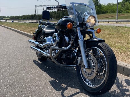 2003 Yamaha XVS1100, чёрный, 360000 рублей, вид 5
