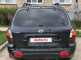 2004 Hyundai Santa Fe I, чёрный, 240000 рублей, вид 5