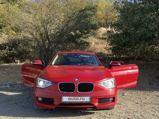 2012 BMW 1 серии 116i II (F20/F21), красный, 1340000 рублей, вид 2
