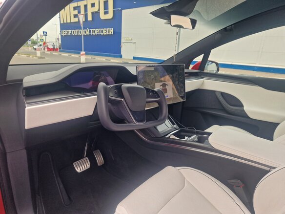 2022 Tesla Model X Plaid I Рестайлинг, пурпурный, 8500000 рублей - вид 7