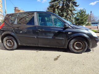 2007 Renault Scenic II Рестайлинг, чёрный, 375000 рублей, вид 3