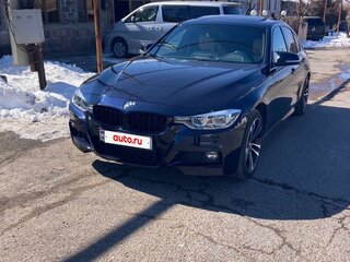 2016 BMW 3 серии 330i xDrive VI (F3x) Рестайлинг, синий, 2200000 рублей, вид 3