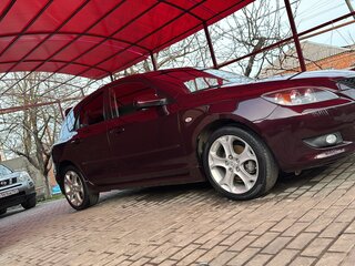 2007 Mazda 3 I (BK) Рестайлинг, пурпурный, 680000 рублей, вид 3