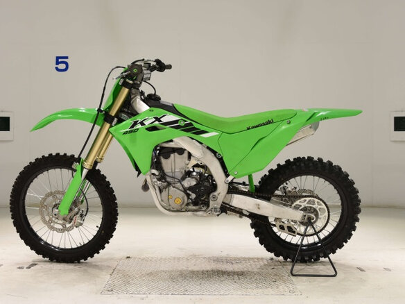 2023 Kawasaki KX 450, зелёный, 700000 рублей - вид 4