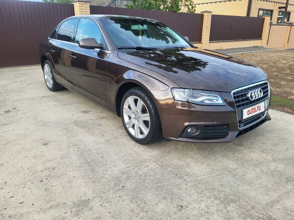 2010 Audi A4 IV (B8), коричневый, 1600000 рублей - вид 4