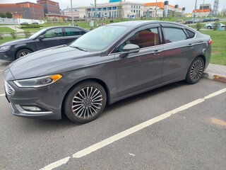 2016 Ford Fusion (North America) II Рестайлинг, серый, 1550000 рублей, вид 3
