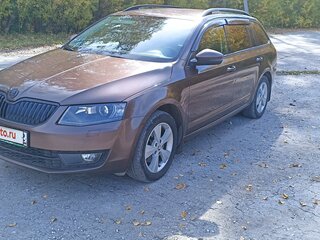 2014 Skoda Octavia III (A7), коричневый, 1300000 рублей, вид 3