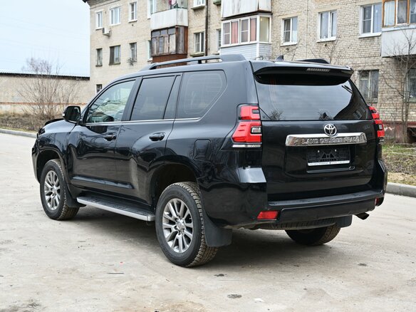 2020 Toyota Land Cruiser Prado 150 Series Рестайлинг 2, чёрный - вид 5