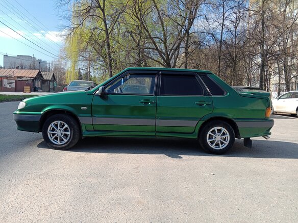 2001 Lada (ВАЗ) 2115, зелёный, 175000 рублей - вид 4