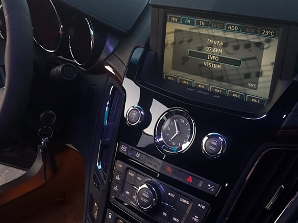 2008 Cadillac CTS II, чёрный - вид 9