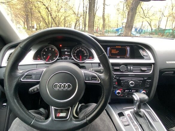 2015 Audi A5 I (8T) Рестайлинг, чёрный, 1600000 рублей - вид 7