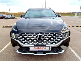 2020 Hyundai Santa Fe IV Рестайлинг, чёрный, 3600000 рублей, вид 3