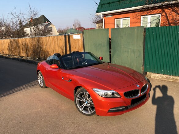2013 BMW Z4 20i II (E89) Рестайлинг, оранжевый - вид 5