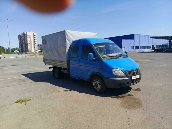 2007 ГАЗ ГАЗель (33023/330273) Фермер, синий, 950000 рублей - вид 1
