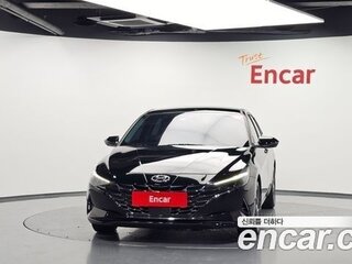 2022 Hyundai Elantra VII (CN7), чёрный, 1360000 рублей, вид 2