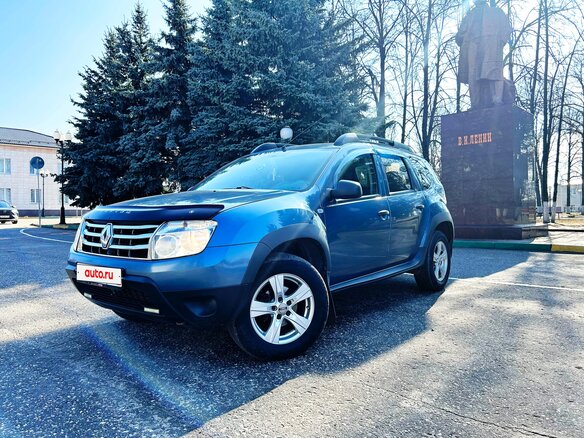 2013 Renault Duster I, синий, 845000 рублей
