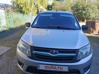 2015 Lada (ВАЗ) Granta I, серебристый, 418000 рублей, вид 1