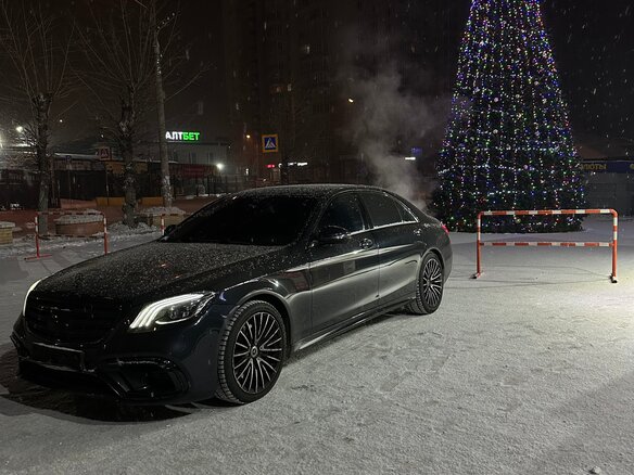 2013 Mercedes-Benz S-Класс 500 Long VI (W222, C217), чёрный, 4500000 рублей