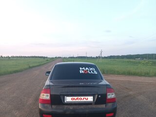 2012 Lada (ВАЗ) Priora I, чёрный, 260000 рублей, вид 4