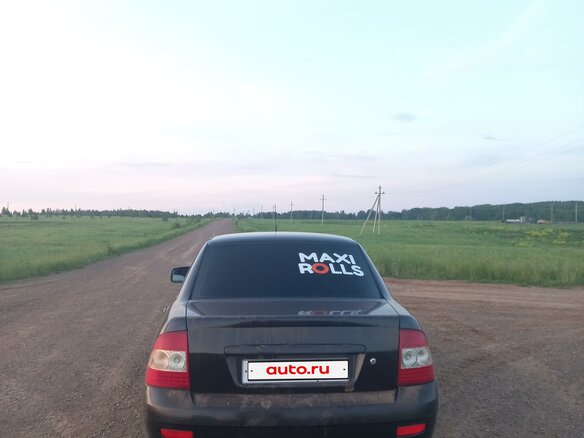 2012 Lada (ВАЗ) Priora I, чёрный, 260000 рублей - вид 3
