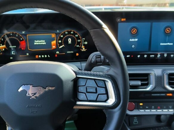 2024 Ford Mustang VII, голубой, 5990000 рублей - вид 11