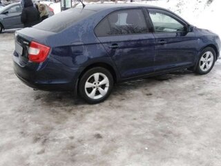 2014 Skoda Rapid I, синий, 750000 рублей, вид 1