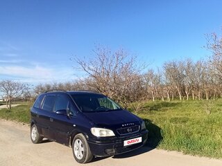 2001 Opel Zafira A, синий, 320000 рублей, вид 1