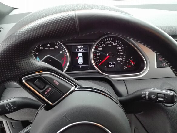 2012 Audi Q7 I (4L) Рестайлинг, чёрный - вид 7