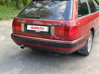 1991 Audi 100 IV (C4), красный, 260000 рублей, вид 4