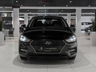 2020 Hyundai Solaris II, чёрный, 1210000 рублей, вид 3