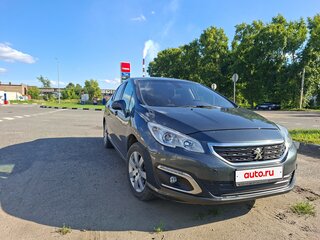 2017 Peugeot 408 I Рестайлинг, серый, 850000 рублей, вид 3